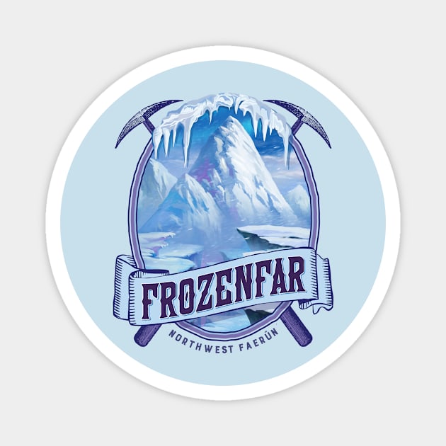 Frozenfar Magnet by MindsparkCreative